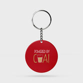Powered By Chai | Keyring | 08